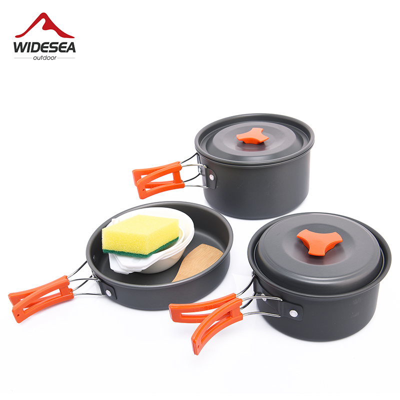 Camping Cooking Accessories Set - Widesea Camping Outdoor Cookware Set Tableware