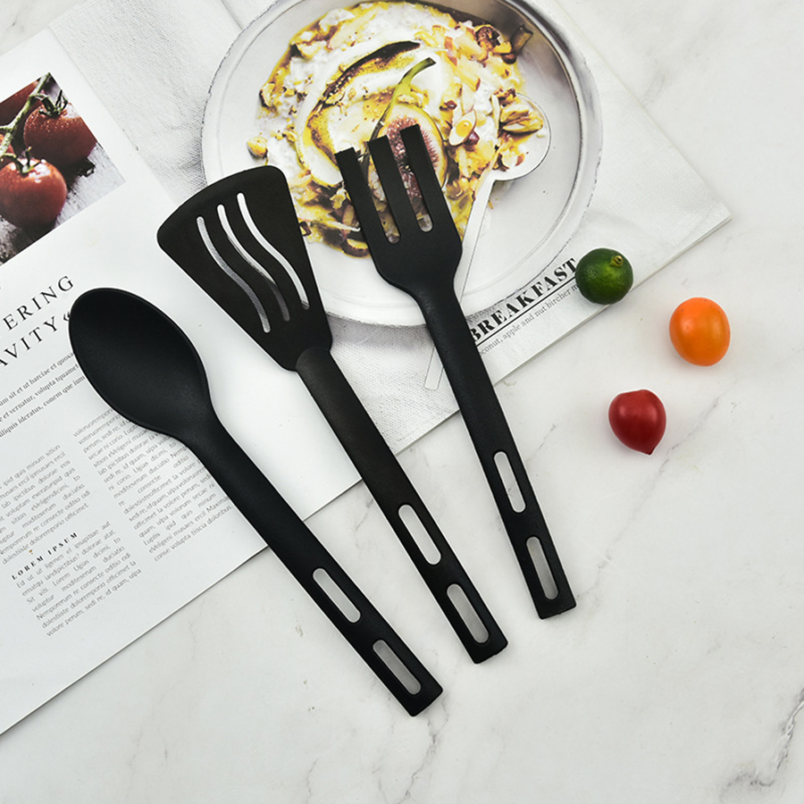 Camping Cooking Full Set - 3PCS Nylon kitchenware Spatula spoon Surface