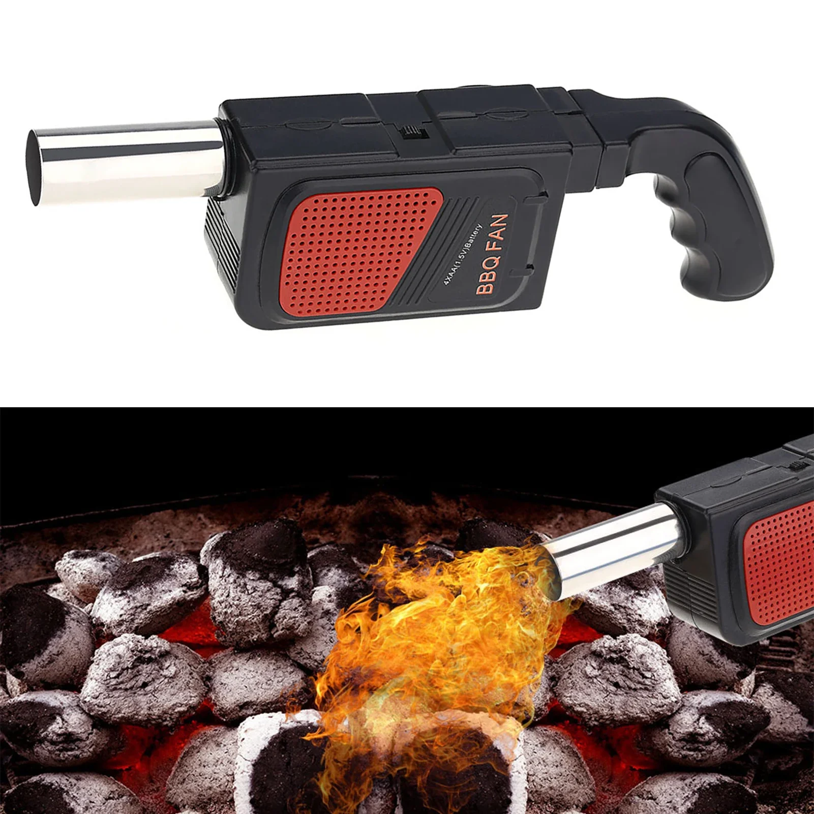 Camping Cooking Meat - Portable Handheld Electric BBQ Fan Air