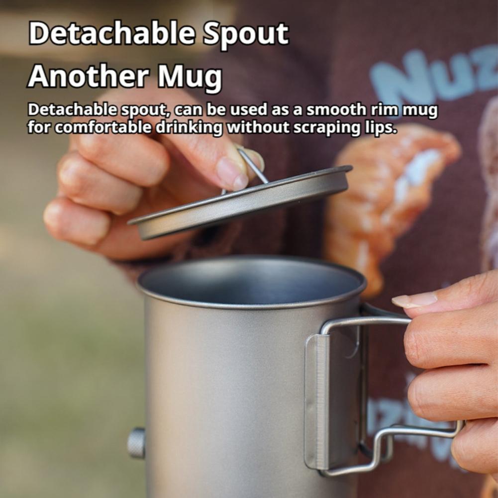 420ml Lightweight Titanium Cof - Camping Cooking Lightweight recension och pris
