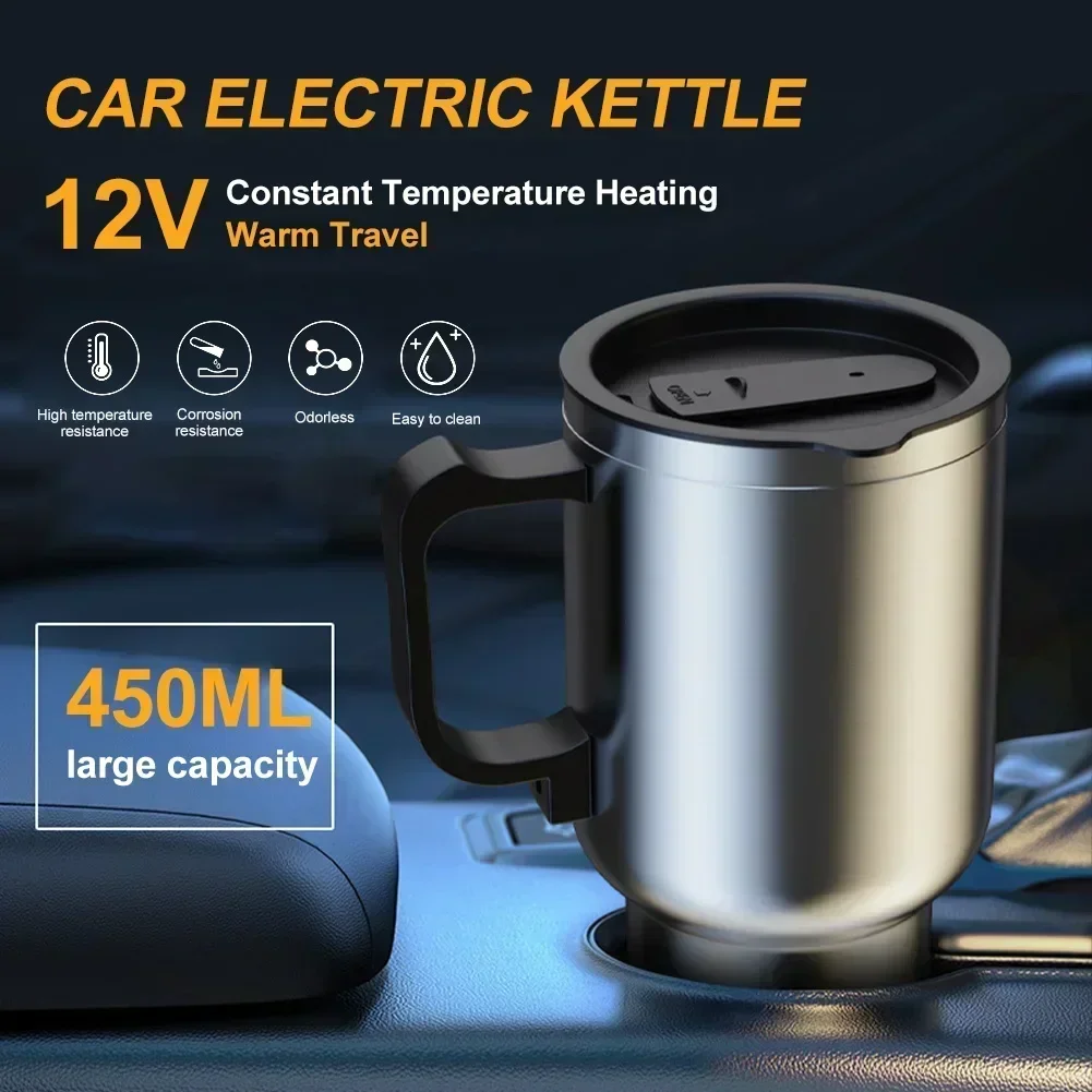 Electric Heating Car Kettle 12 - Camping Cooking Electric recension och pris