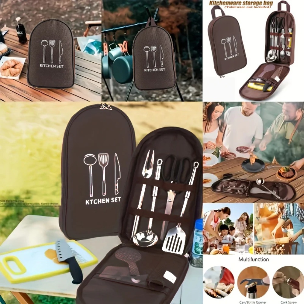 Portable Outdoor Cook Bag Camp - Camping Cooking Windscreen recension och pris