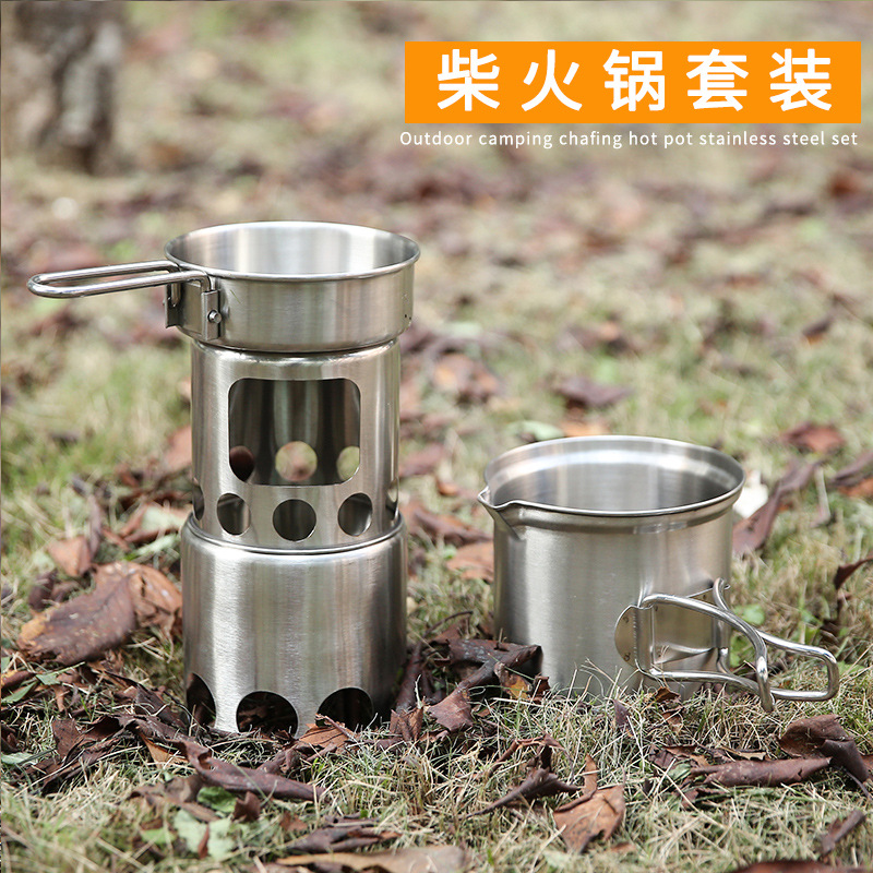 Popular Camping Steel Wood Sto - Camping Cooking Options recension och pris