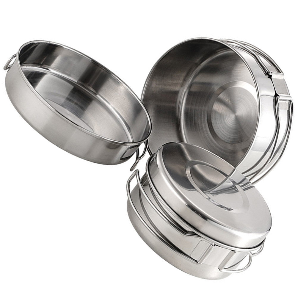 1Set Outdoor Stainless Steel C - Camping Cooking Lightweight recension och pris