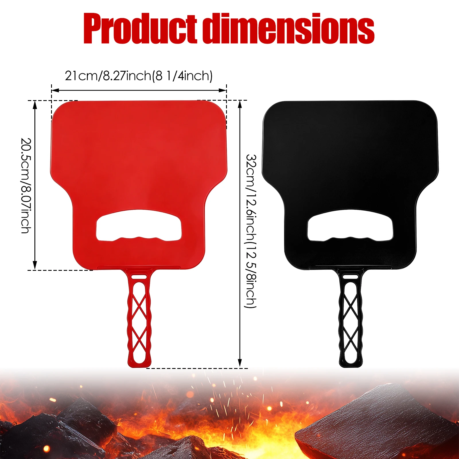 Manual Wind Maker Plastic Hand - Camping Cooking Meat recension och pris