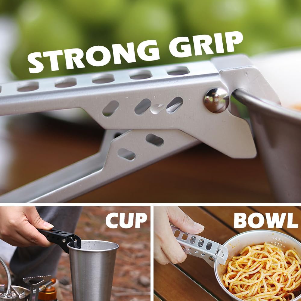 Outdoor Heat-resistant Pot Gri - Camping Cooking Accessories Set recension och pris