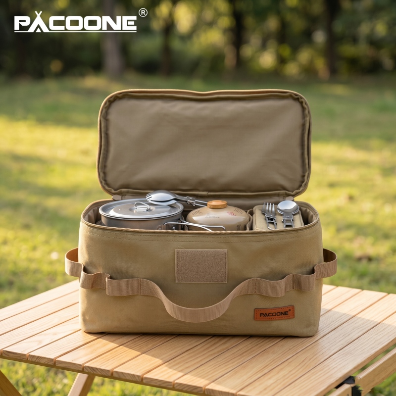 PACOONE Portable Camping Stora - Camping Outdoor Cooking Equipment recension och pris