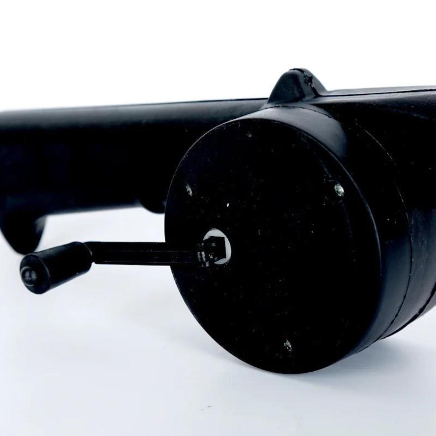 Manual Hand Crank BBQ Fan Port - Camping Cooking Accessories Set recension och pris