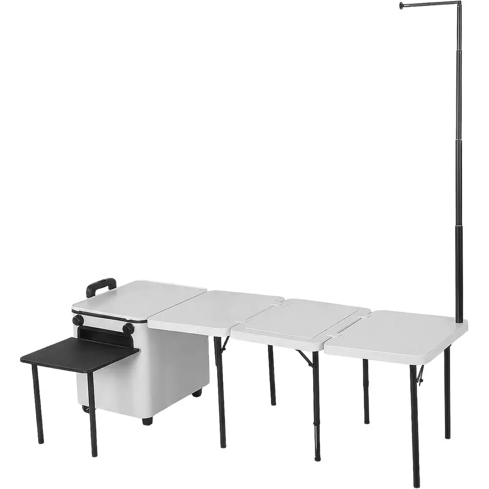 Portable Outdoor BBQ Cart with - Camping Cooking Light recension och pris