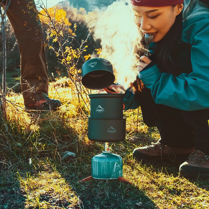 Widesea Portable Camping Stove - Camping Cooking One Pot recension och pris