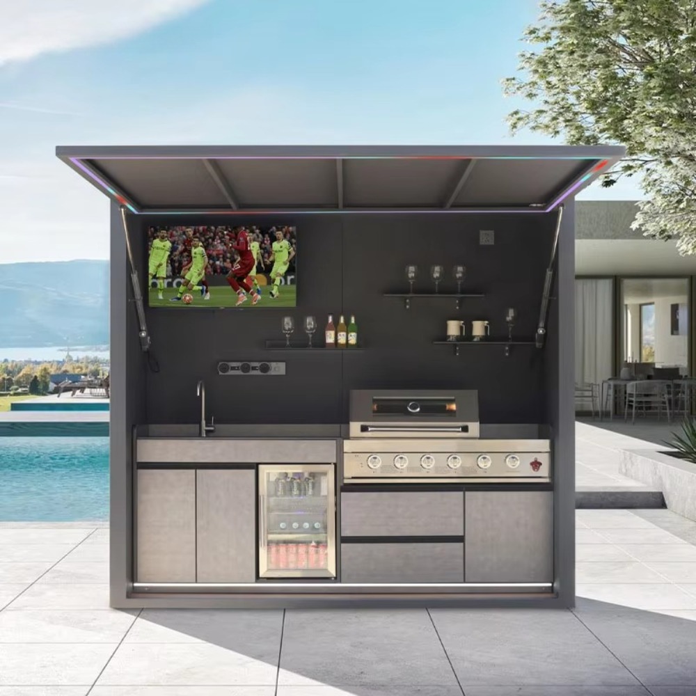 Aluminum Hotel Commercial BBQ  - Camping Cooking Canopy recension och pris