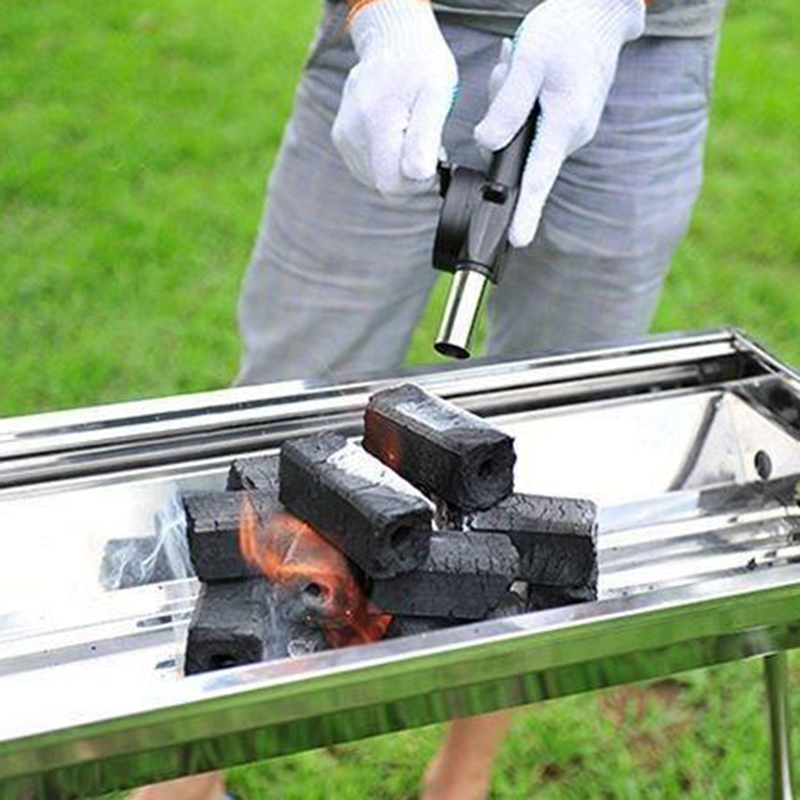 BBQ Fan Air Blower Fast Fire S - Camping Cooking Meat recension och pris