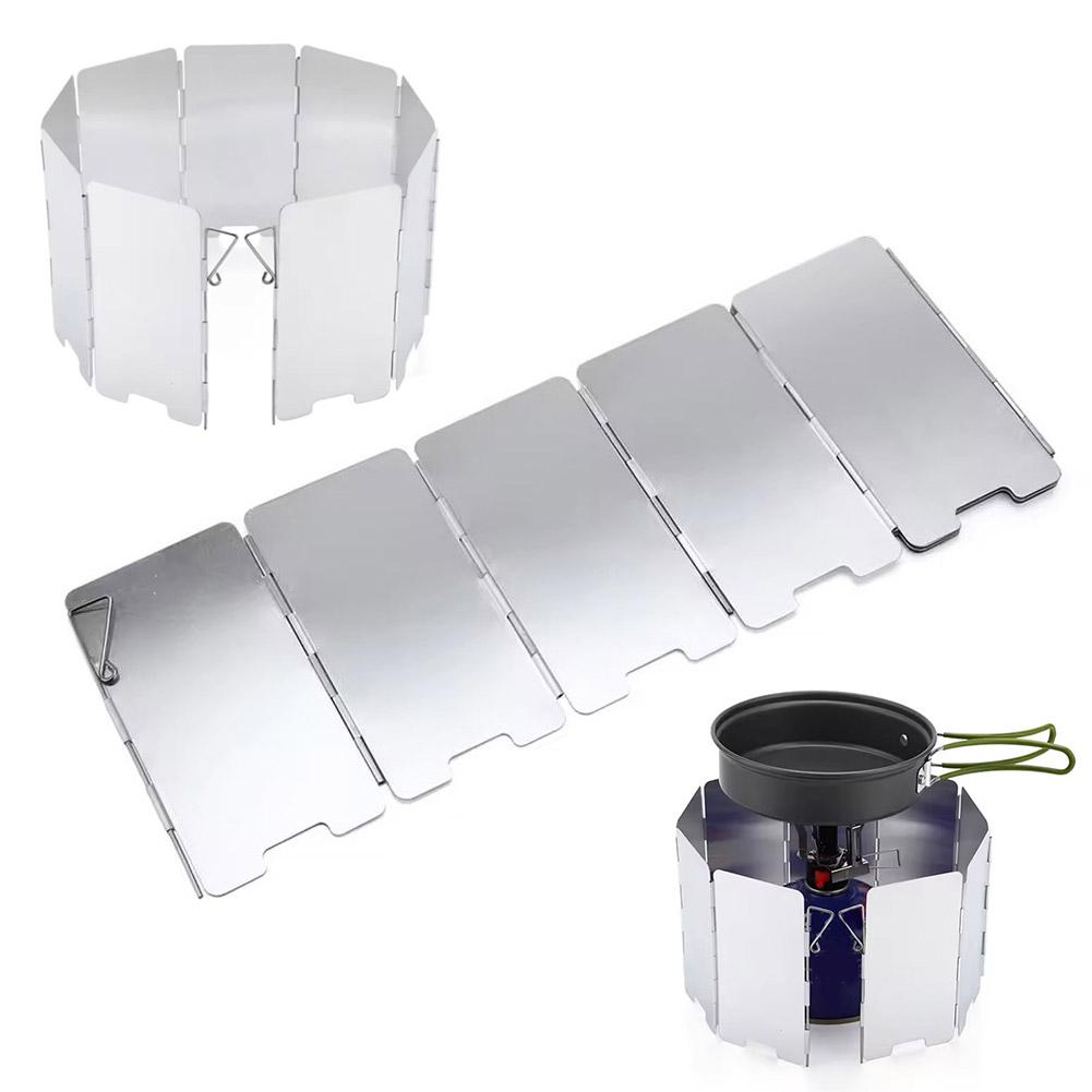 Outdoor Foldable Wind Shield C - Camping Cooking Windscreen recension och pris