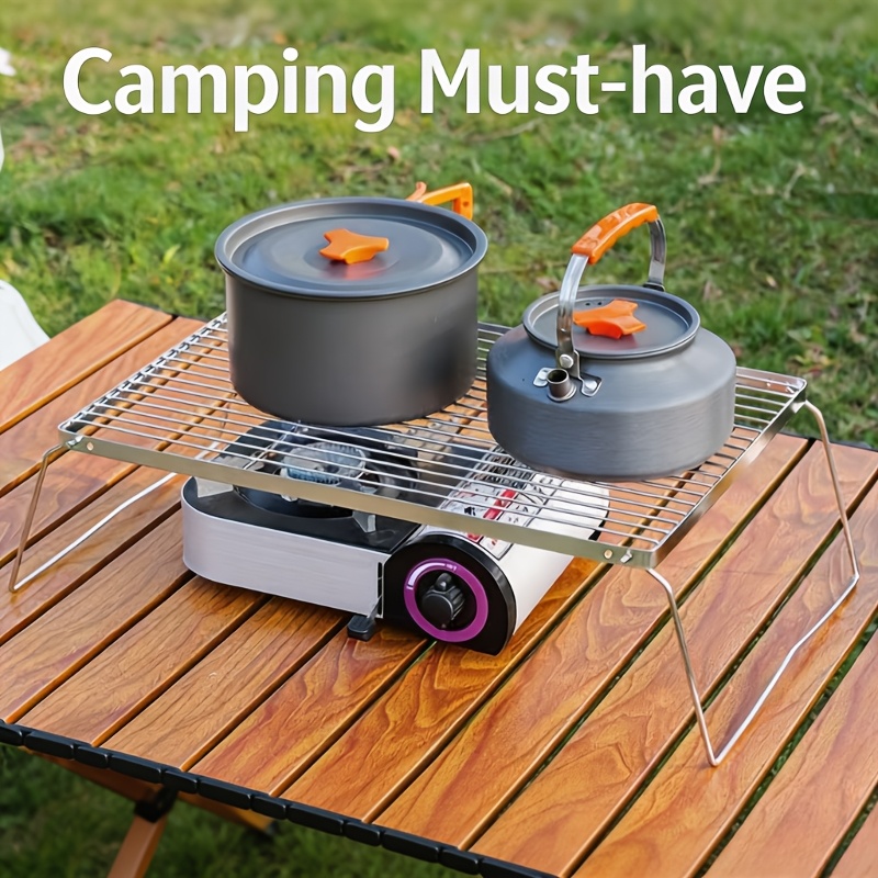 Portable Foldable Stainless Ca - Camping Cooking Lightweight recension och pris