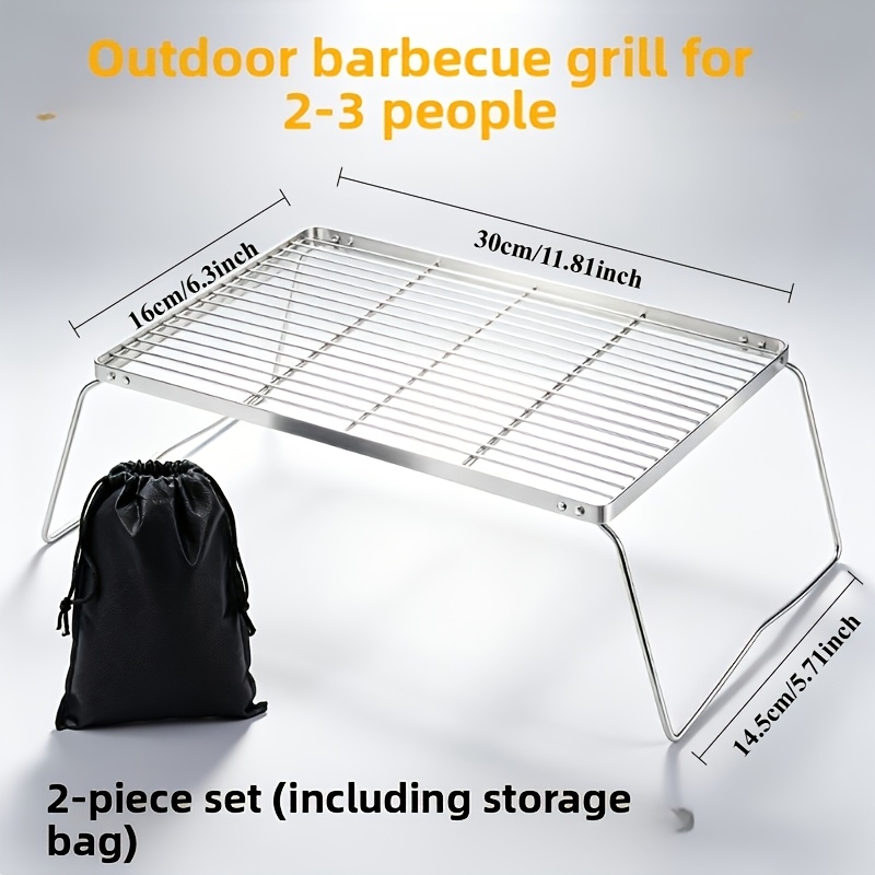 Portable Foldable Stainless Ca - Camping Cooking Lightweight recension och pris