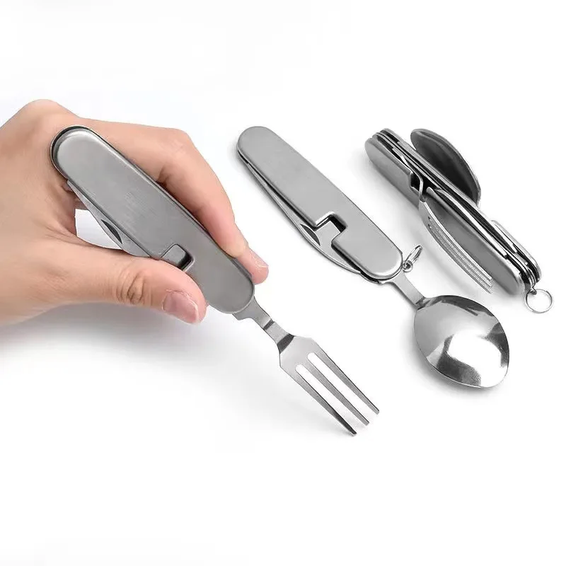 Camping Tableware Set Stainles - Camping Cooking Full Set recension och pris