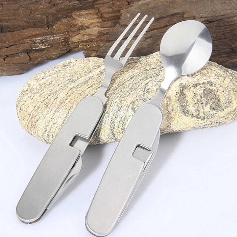 Camping Tableware Set Stainles - Camping Cooking Full Set recension och pris