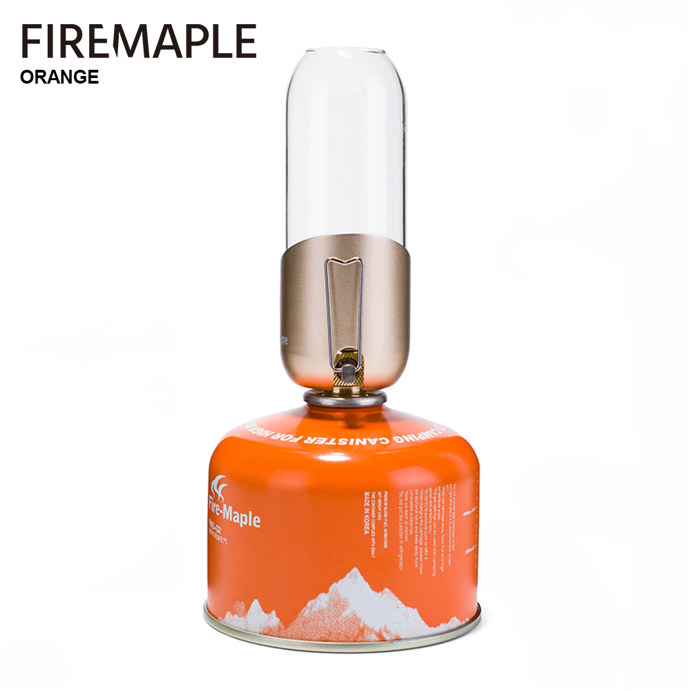 Fire Maple Orange Gas Lantern  - Camping Cooking Light recension och pris
