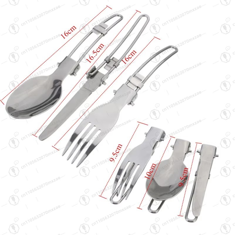 Outdoor aluminum cookware 10-p - Camping Cooking Accessories Set recension och pris