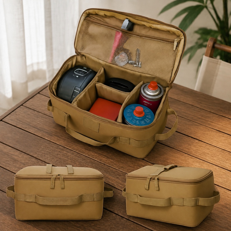 Durable Camping Storage Tote w - Camping Outdoor Cooking Equipment recension och pris