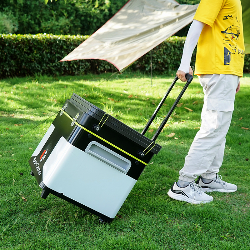 Portable Mobile Camping Kitche - Camping Cooking Table With Storage recension och pris