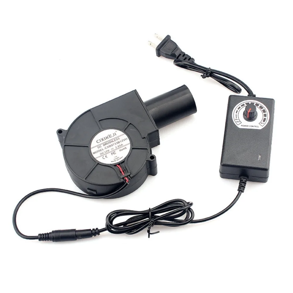 Electric BBQ Blower 220V Adjus - Camping Cooking Electric recension och pris