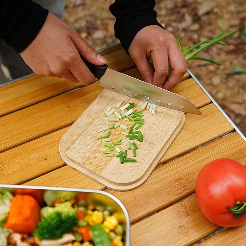 304 Stainless Steel Lunch Box  - Camp Cutting Board recension och pris