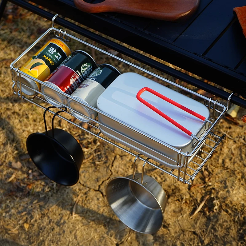 Aluminum IGT Table Side Storag - Camping Cooking Table With Storage recension och pris