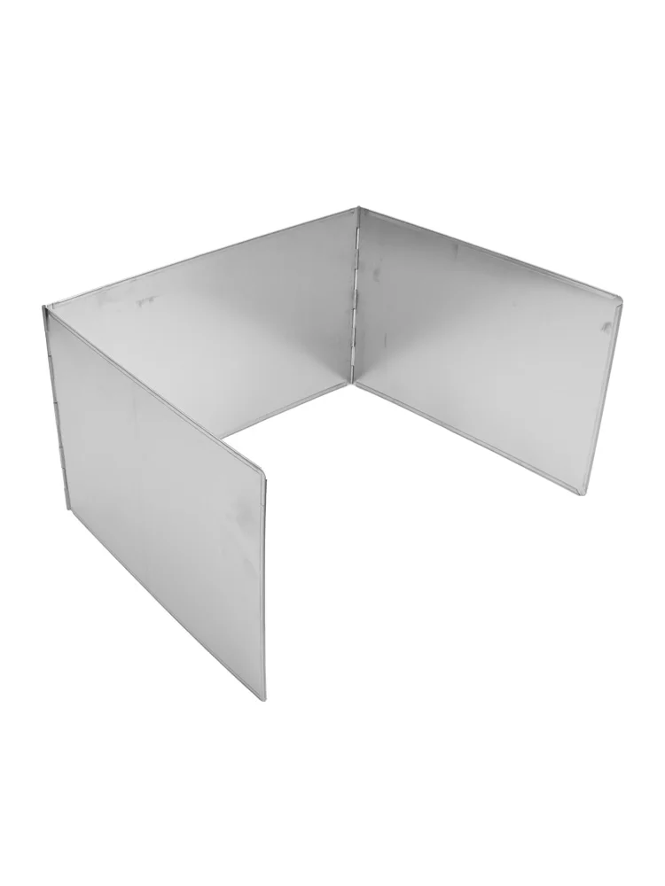 /Stainless /Steel /Foldable Ca - Camping Cooking Windscreen recension och pris