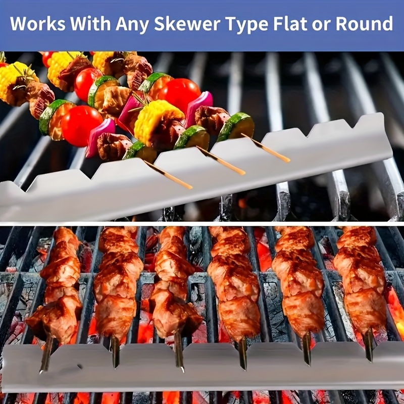 2pcs Kebab Rack Kebab Stands S - Camping Cooking Full Set recension och pris