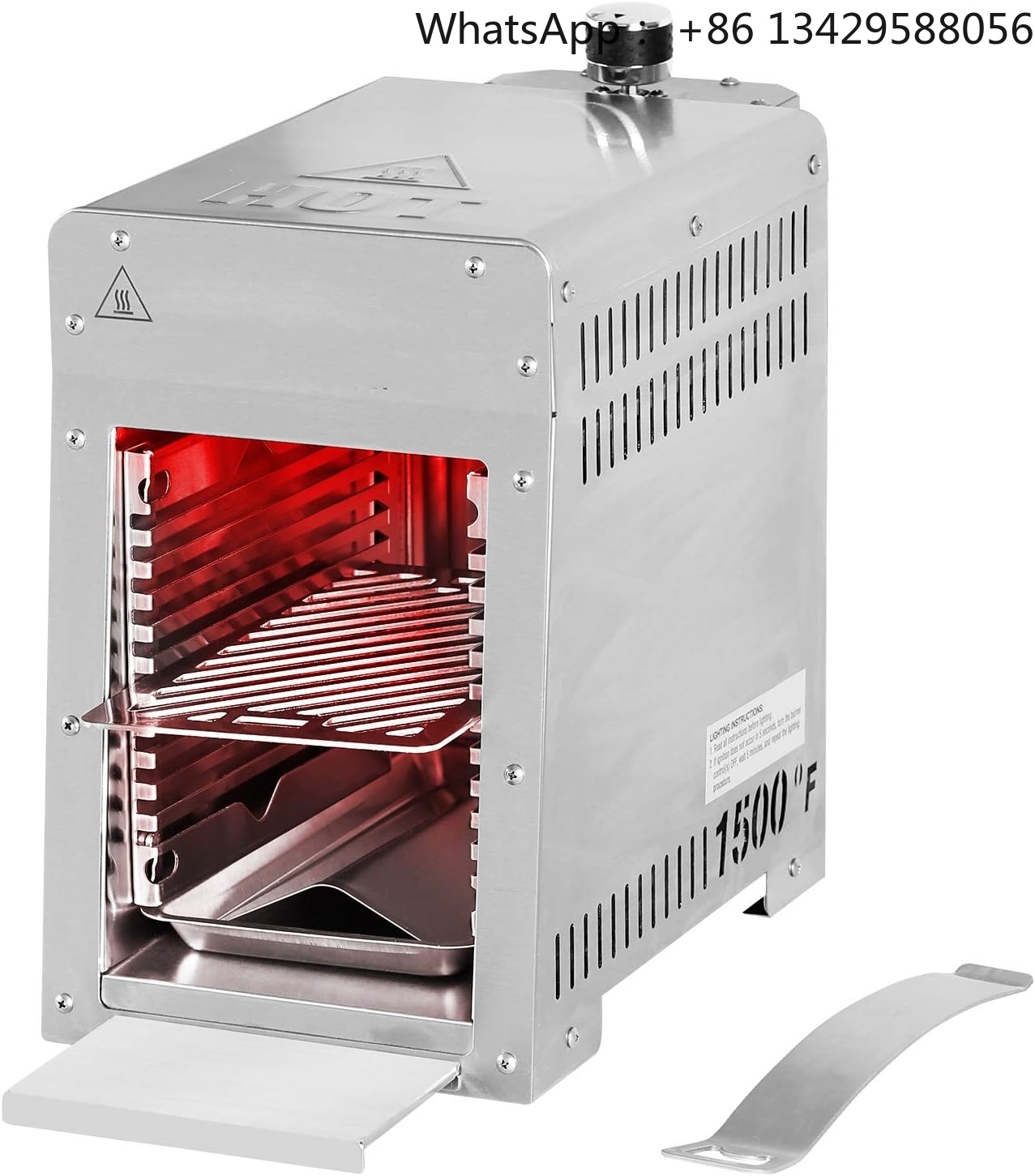 Portable Stainless Steel Propa - Camping Cooking Broiler recension och pris