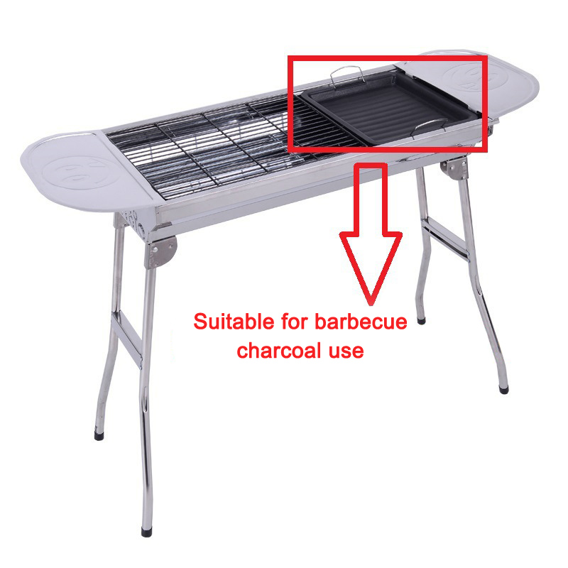 Outdoors Thick Square Grill Pa - Camping Cooking Meat recension och pris