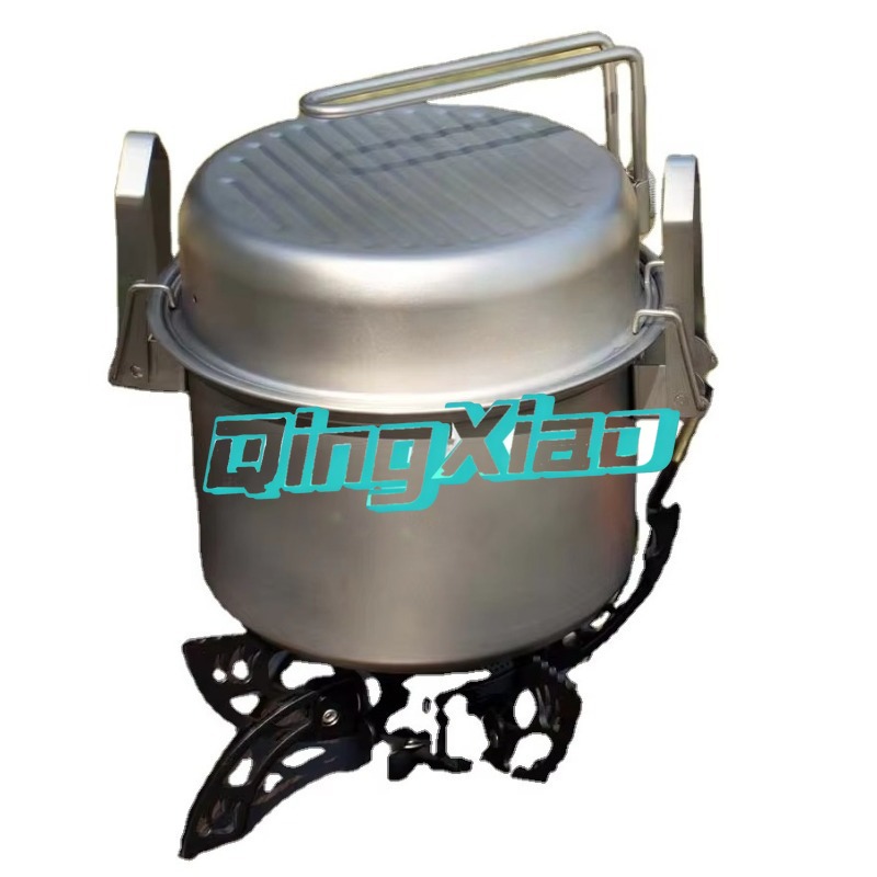 Outdoor 304 Stainless Steel Mu - Camping Cooking Pot recension och pris