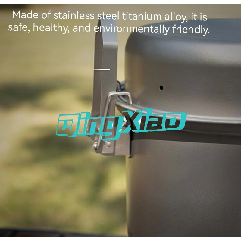 Outdoor 304 Stainless Steel Mu - Camping Cooking Pot recension och pris