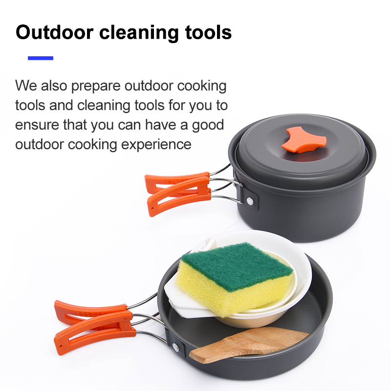 Widesea Camping Outdoor Cookwa - Camping Cooking Accessories Set recension och pris