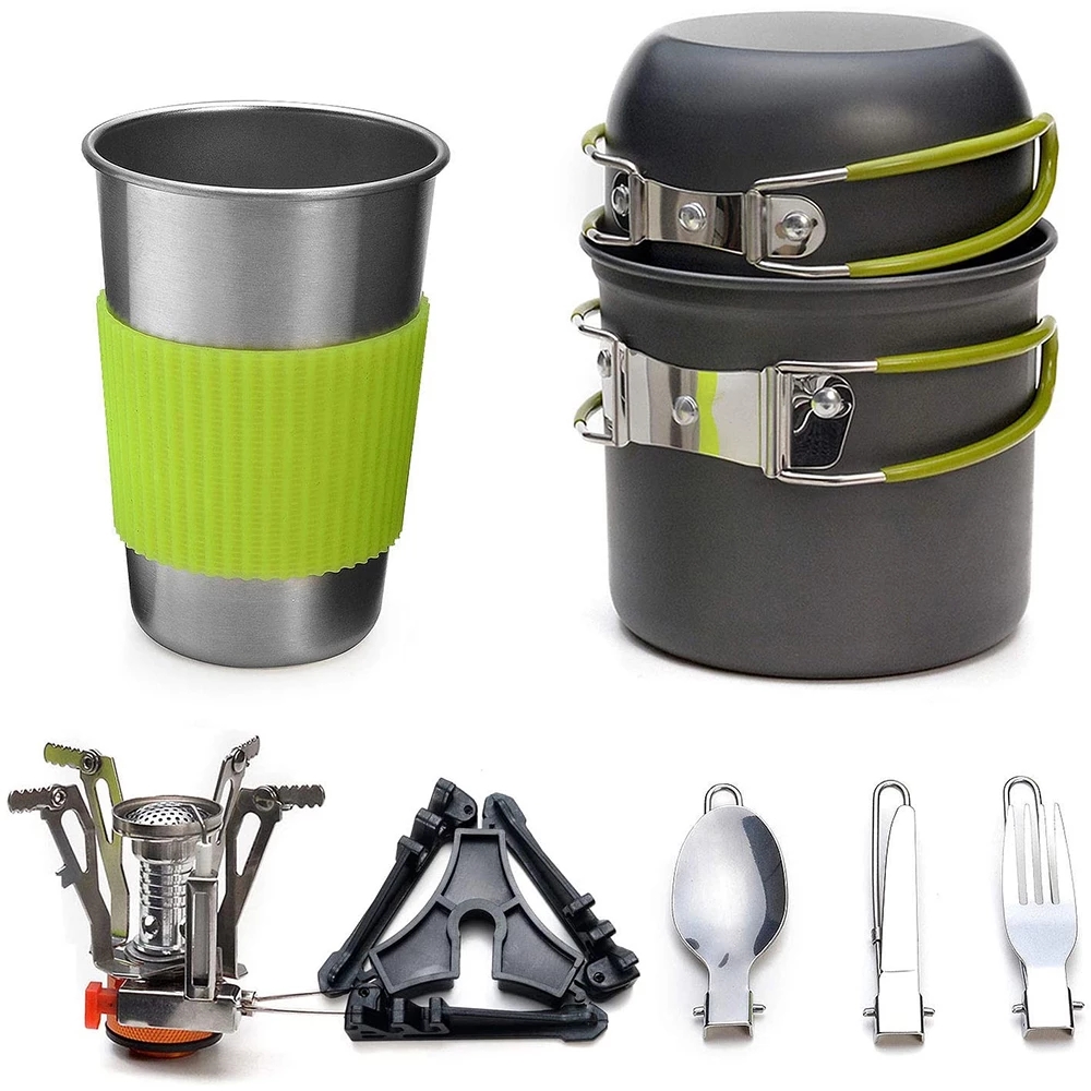 Outdoor Camping Cooking Set Op - Camping Cooking Options recension och pris