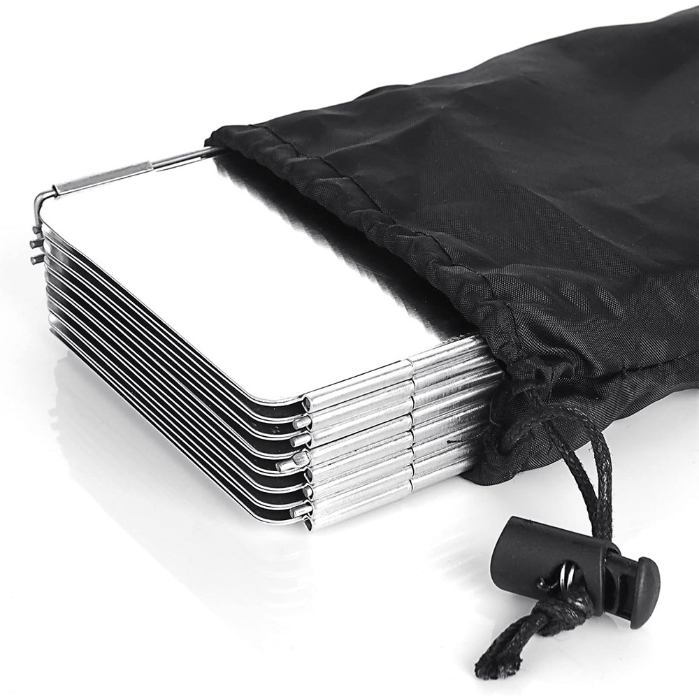 Lightweight Folding Camping St - Camping Cooking Windscreen recension och pris