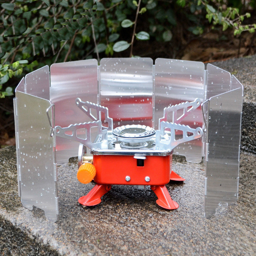 9 Plates Windscreen Camping St - Camping Cooking Windscreen recension och pris