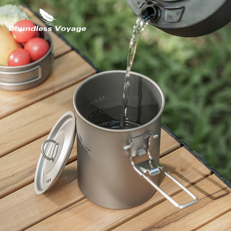 Boundless Voyage 900ml Titaniu - Camping Cooking Lightweight recension och pris