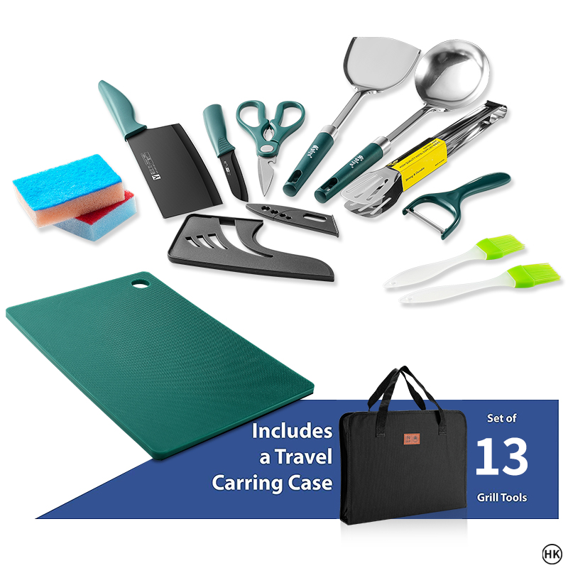 13PCS Camping cooking set, cam - Camping Cooking Accessories Set recension och pris