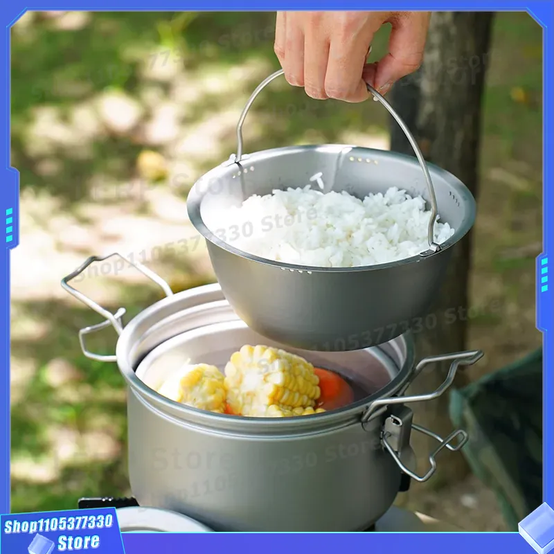 Pure Titanium Camping Pot Ligh - Camping Cooking Vessel recension och pris