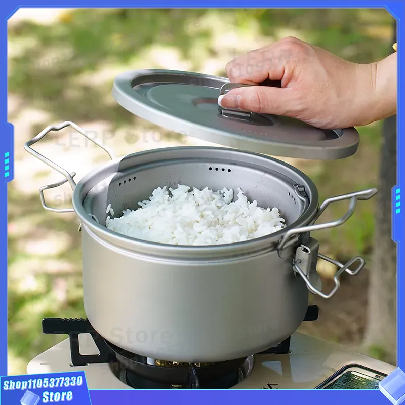 Pure Titanium Camping Pot Ligh - Camping Cooking Vessel recension och pris