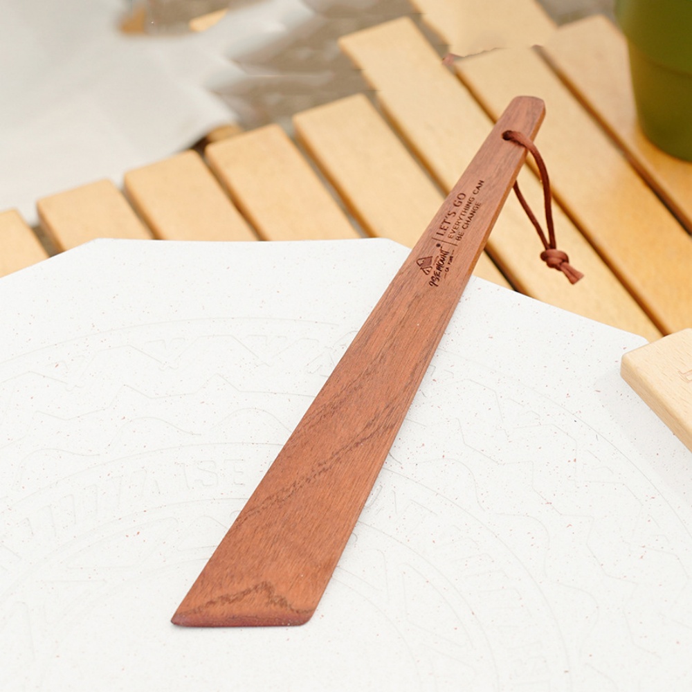 Outdoor Camping Wooden Spatula - Camping Cooking Windscreen recension och pris