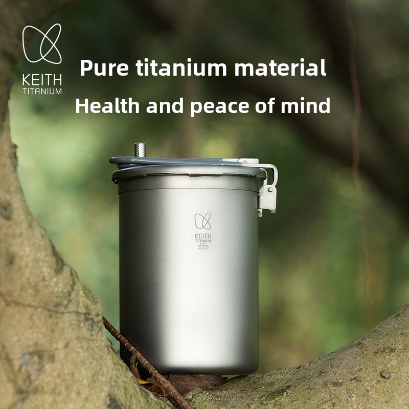 Keith Pure Titanium Outdoor Pr - Camping Cooking Lightweight recension och pris
