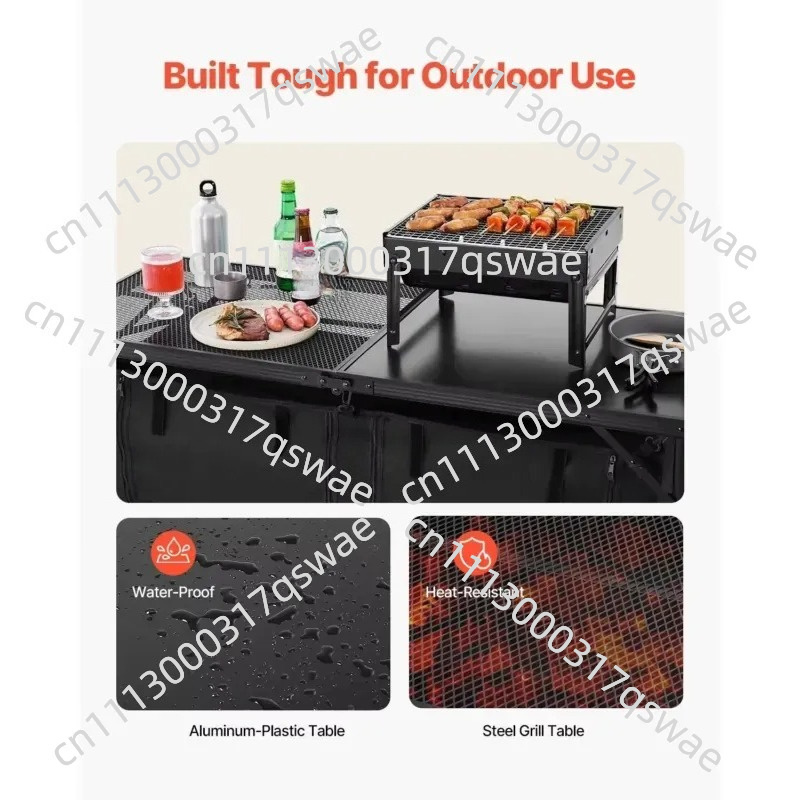 Adjustable Height Camping Kitc - Camping Cooking Options recension och pris