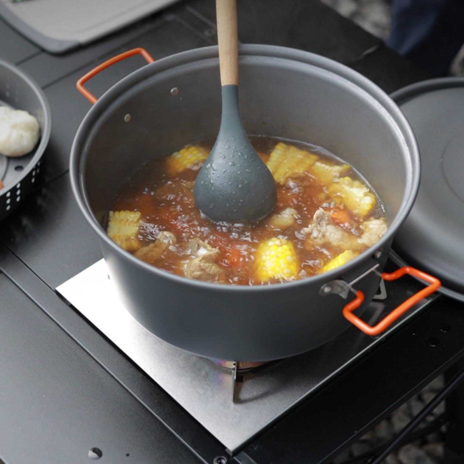 Aluminum Alloy Outdoor Cooking - Camping Cooking Vessel recension och pris