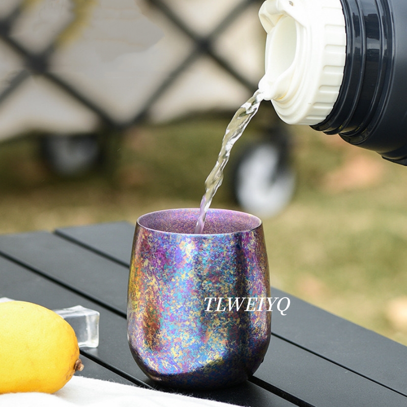 Pure Titanium Cold Drink Mug,O - Camping Cooking Pot recension och pris