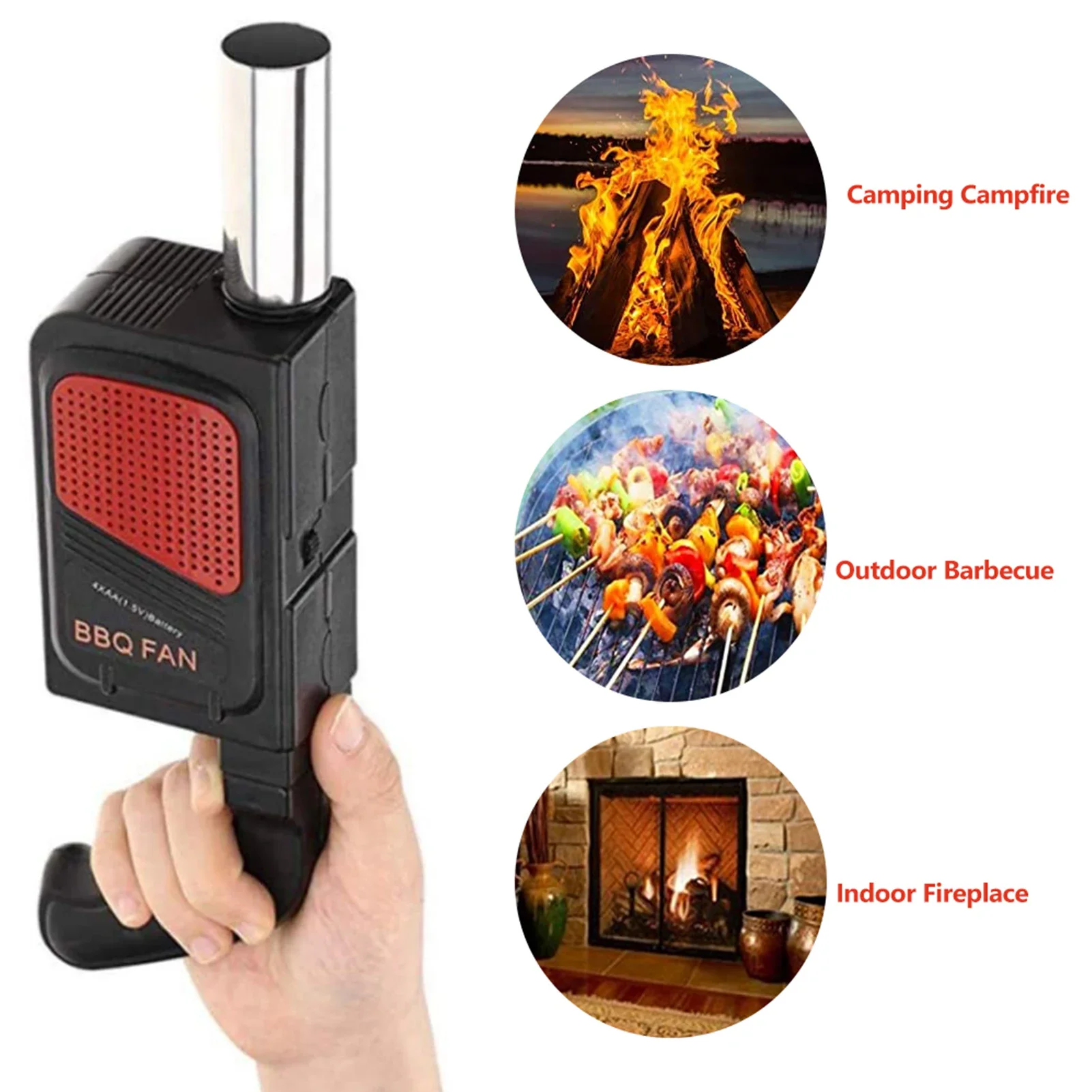 Portable Handheld Electric BBQ - Camping Cooking Meat recension och pris