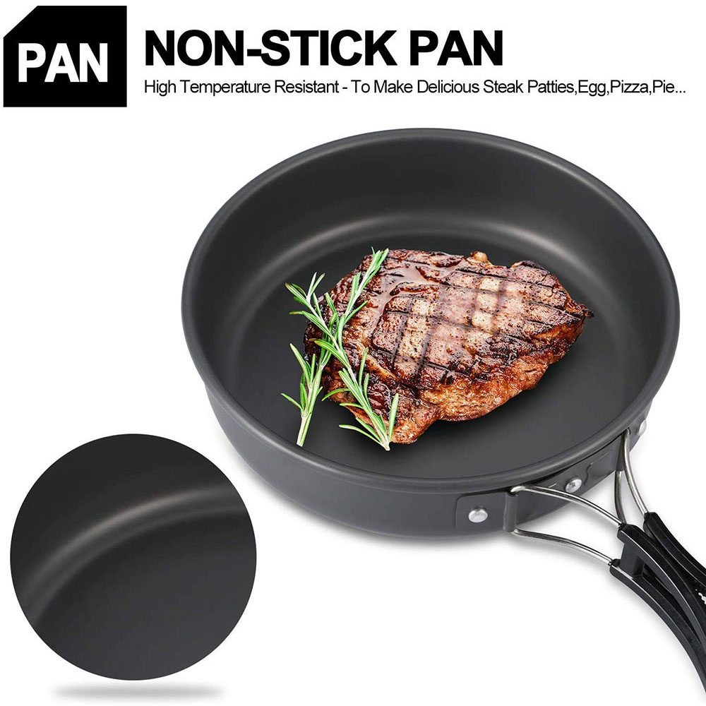 Outdoor Camping Cookware Set M - Camping Outdoor Cooking Equipment recension och pris