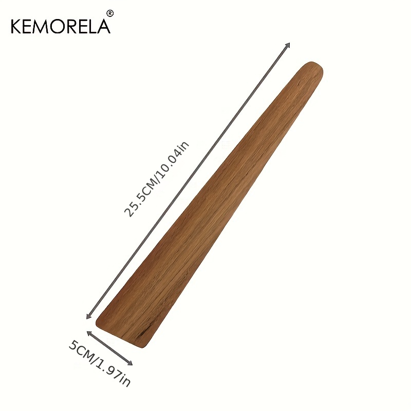 1PCS Teak Wood Tableware Spatu - Camping Cooking Windscreen recension och pris